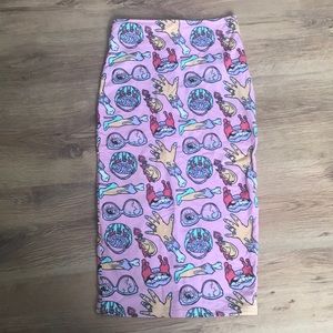 3/30$✨Iron Fist sample pencil skirt pastel pinup